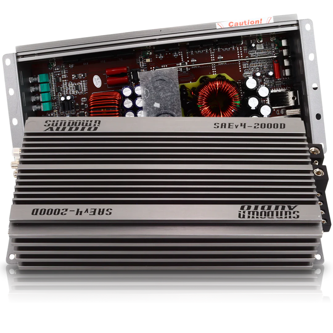 Sundown Audio SAEv4-2000.1D 2000W RMS Class D Monoblock Amplifier
