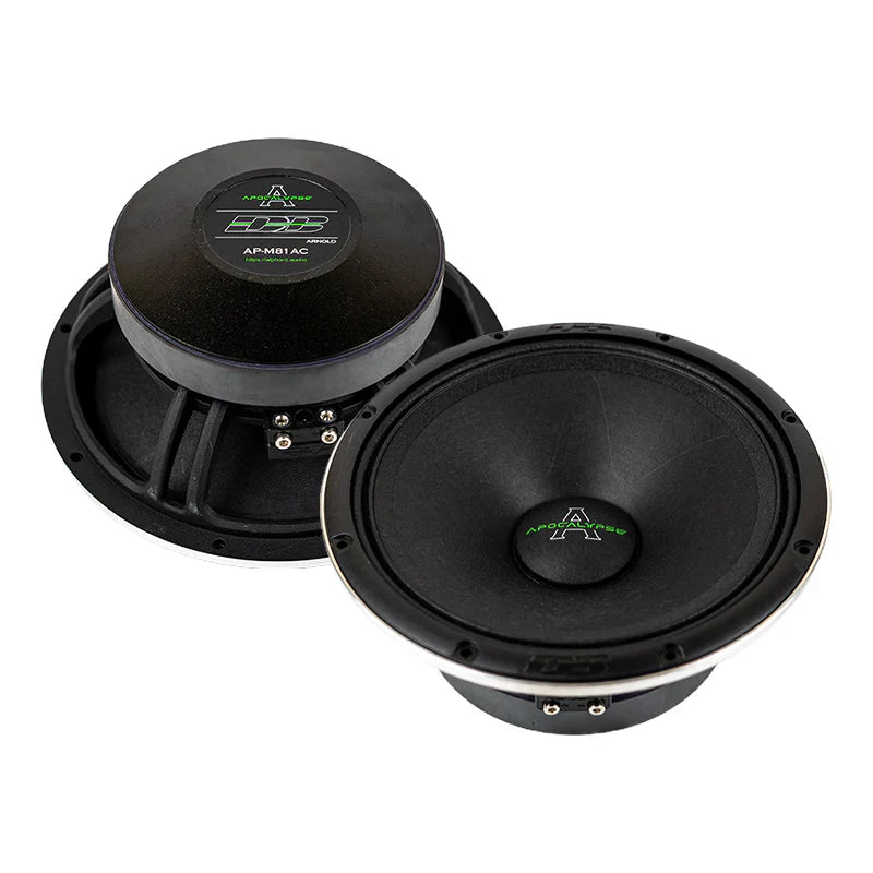 Deaf Bonce Apocalypse AP-W81AC 8" 300W RMS Midbass Speakers (Pair)