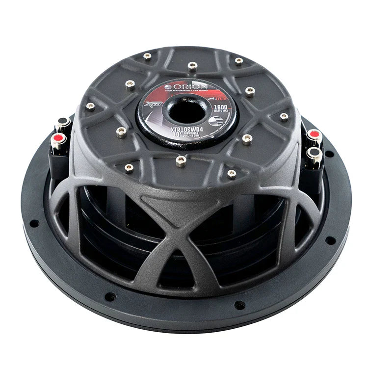 Orion Car Audio XTR10SWD4 10" 400W RMS Shallow Subwoofer DVC 4-Ohm