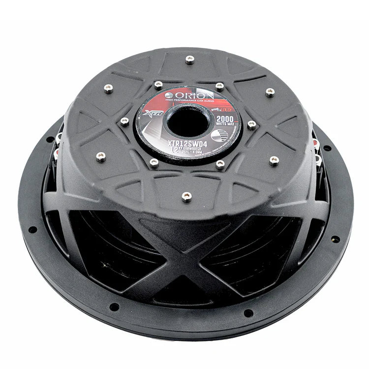 Orion Car Audio XTR12SWD4 12" 500W RMS Shallow Subwoofer DVC 4-Ohm