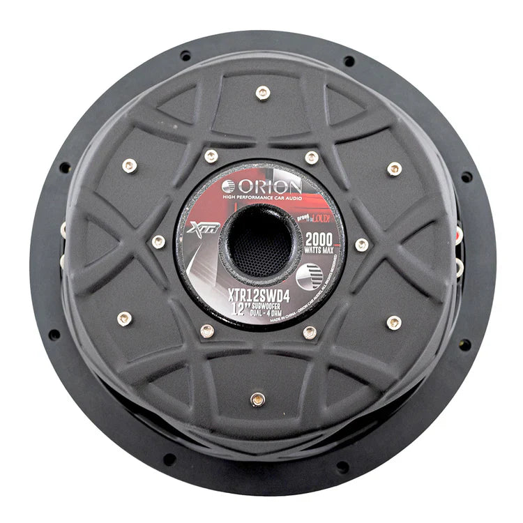 Orion Car Audio XTR12SWD4 12" 500W RMS Shallow Subwoofer DVC 4-Ohm