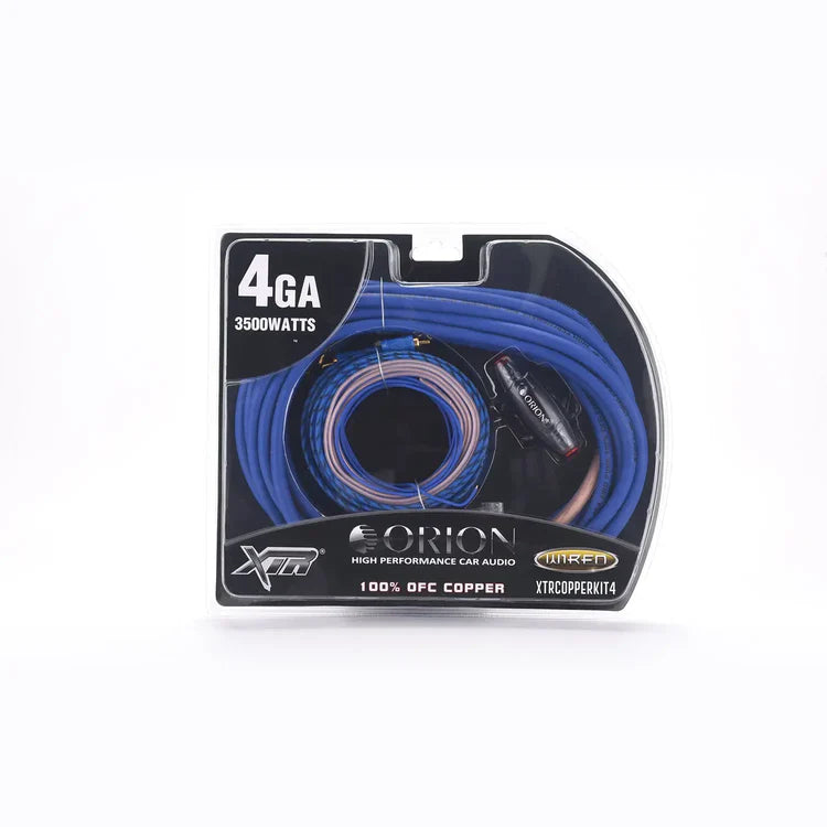 Orion XTRCOPPERKIT4 4-GAUGE 100% OFC AMPLIFIER WIRING KIT