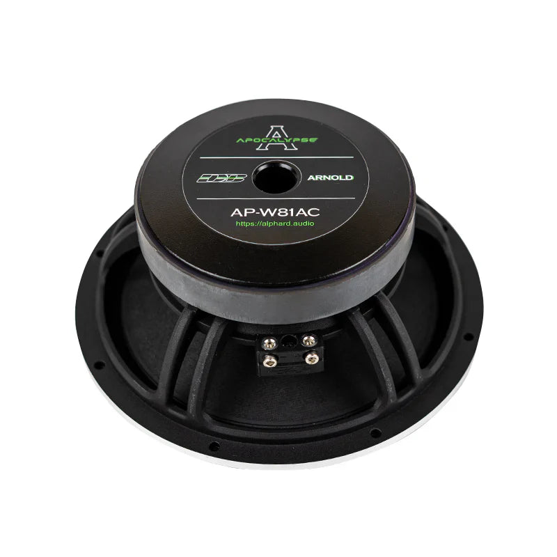 Deaf Bonce Apocalypse AP-W81AC 8" 300W RMS Midbass Speakers (Pair)