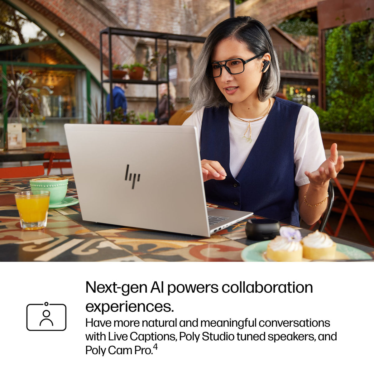 HP EliteBook 6 G1q Next Gen AI PC Wolf Pro Security Edition Copilot+ PC Snapdragon X1P-42-100 Laptop 14" WUXGA 16 GB LPDDR5x-SDRAM 512 GB SSD Wi-Fi 6E (802.11ax) Windows 11 Pro Silver