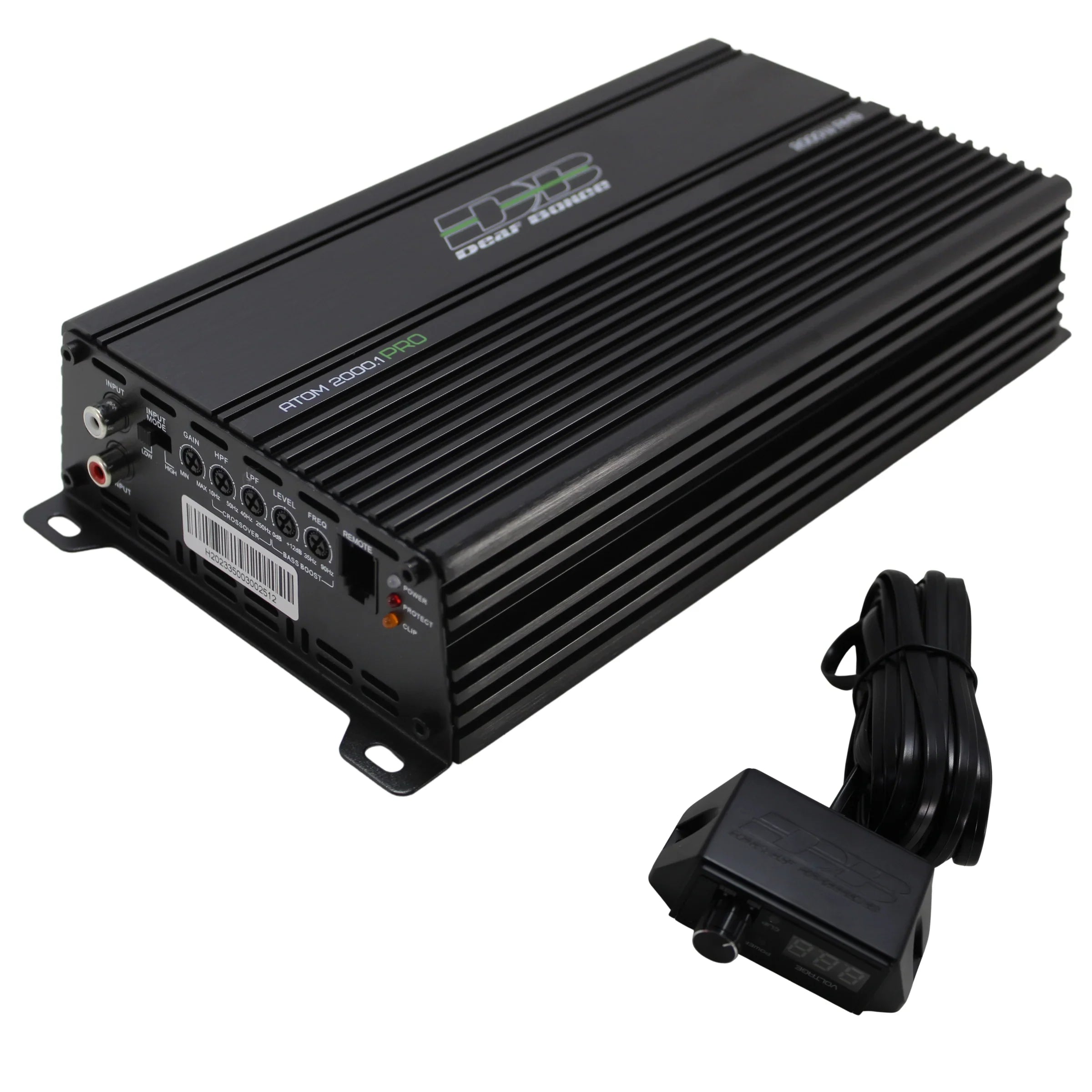 Deaf Bonce Apocalypse Atom 2000 PRO 2000W RMS Class D Monoblock Amplifier