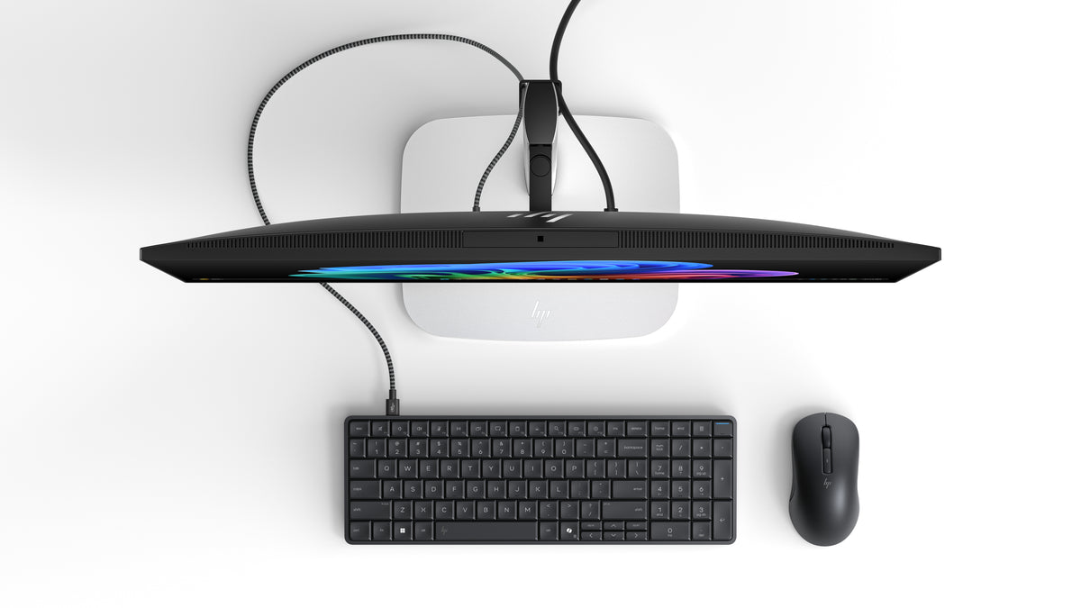 HP EliteBoard G1a Next Gen AI PC Wolf Pro Security Edition Copilot+ PC PRO 340 16 GB DDR5-SDRAM Windows 11 Pro Black