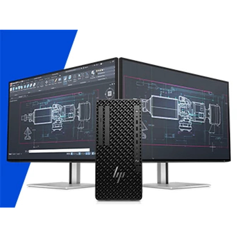 HP Z1 Tower G1i Desktop PC Wolf Pro Security Edition Intel Core Ultra 5 235 32 GB DDR5-SDRAM 1 TB SSD NVIDIA RTX A400 Windows 11 Pro Workstation AI Workstation, AI PC Black