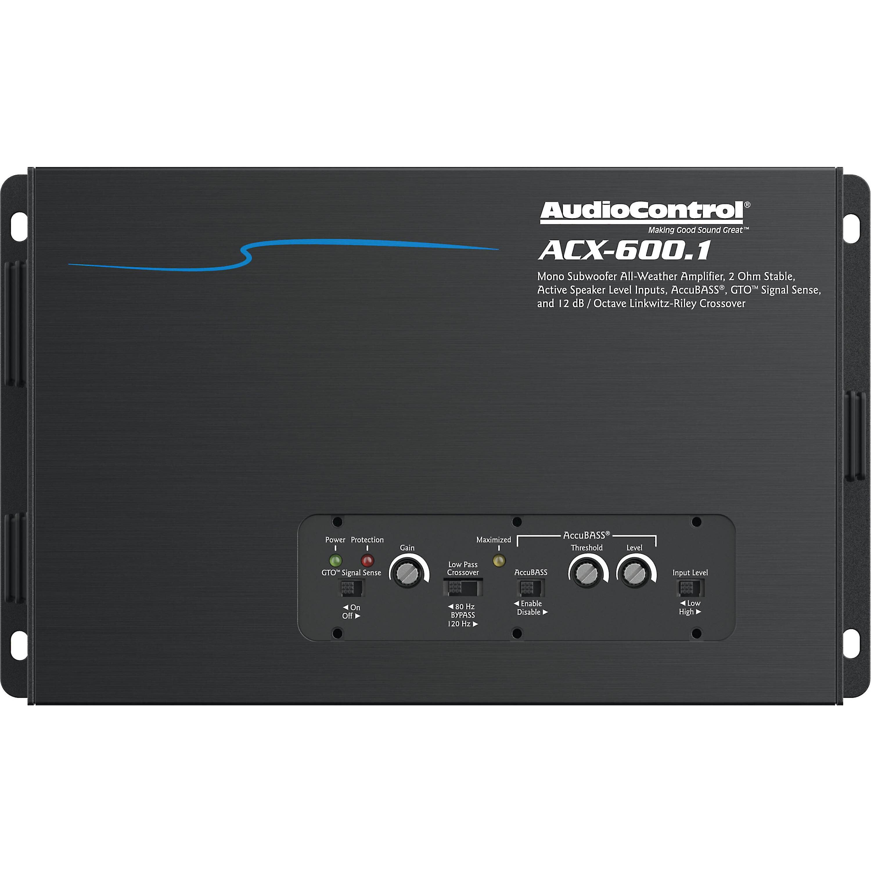 AudioControl ACX-600.1 600W RMS Monoblock Marine Amplifier