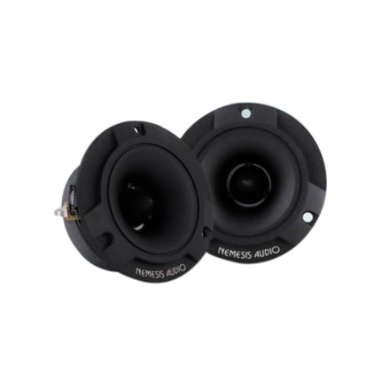 Nemesis Audio NA-TW40 3.8" 200W Pro Aluminum Super Bullet Tweeters with Capacitor Crossover (Pair)