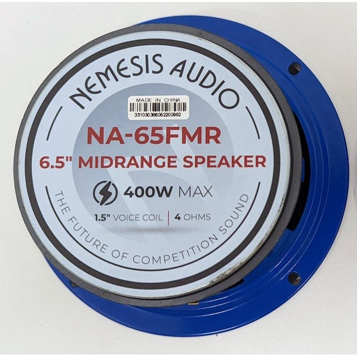Nemesis Audio NA-65FMR 6.5" 200W Bullet Midrange Speaker 4-Ohm (Single)