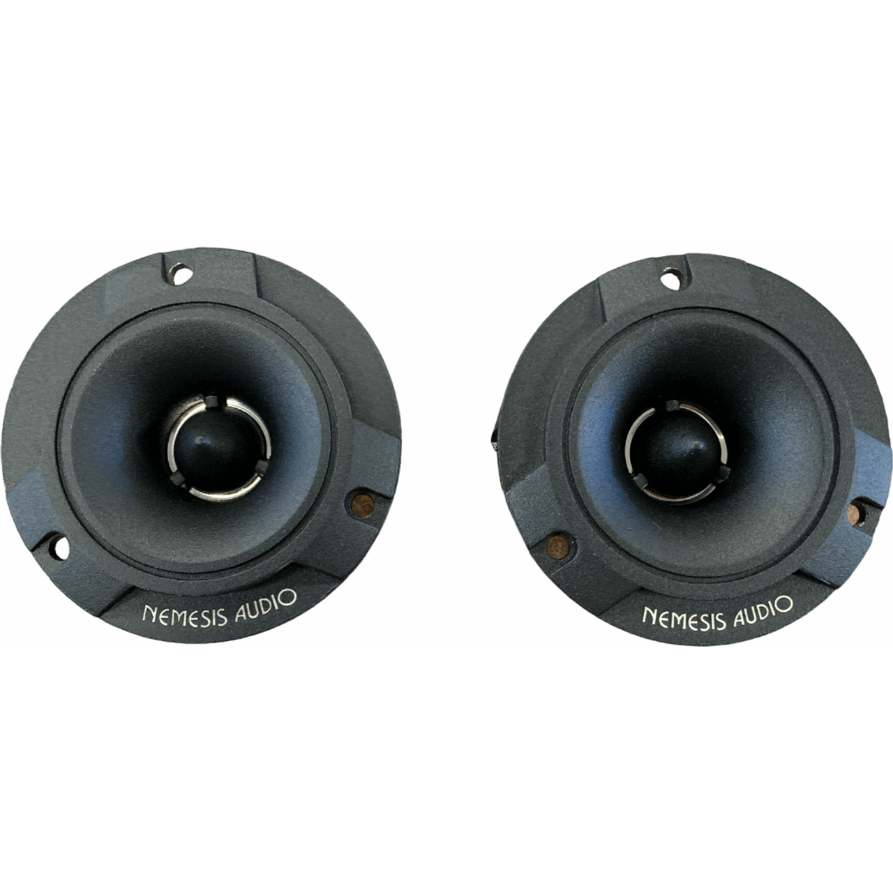 Nemesis Audio NA-TW40 3.8" 200W Pro Aluminum Super Bullet Tweeters with Capacitor Crossover (Pair)