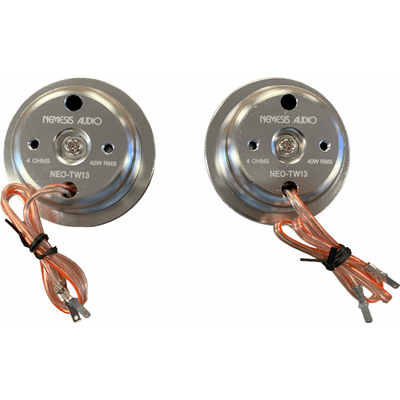Nemesis Audio NEO-TW13 80W Neo Silk Dome Tweeters (Pair)