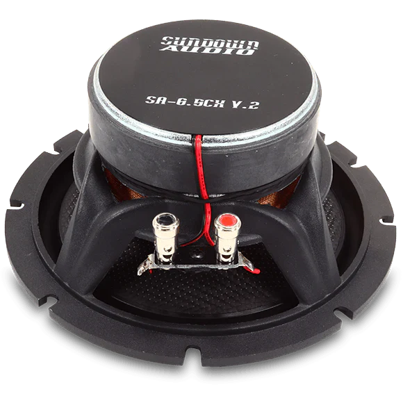 Sundown Audio SA-65CX V2 6.5" 80W Coaxial Speakers (Pair)