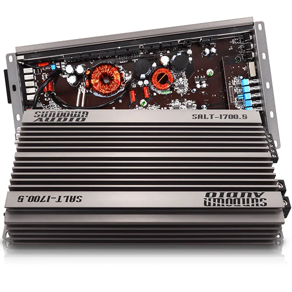 Sundown Audio SALT-1700.5 2200W RMS Class D 5-Channel Amplifier Made In Korea